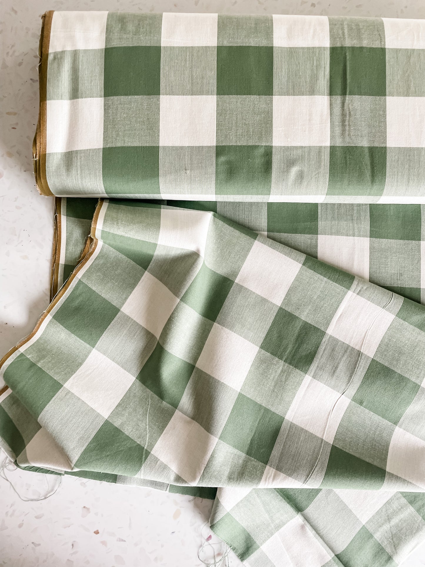 Fableism Camp Gingham – Eucalyptus