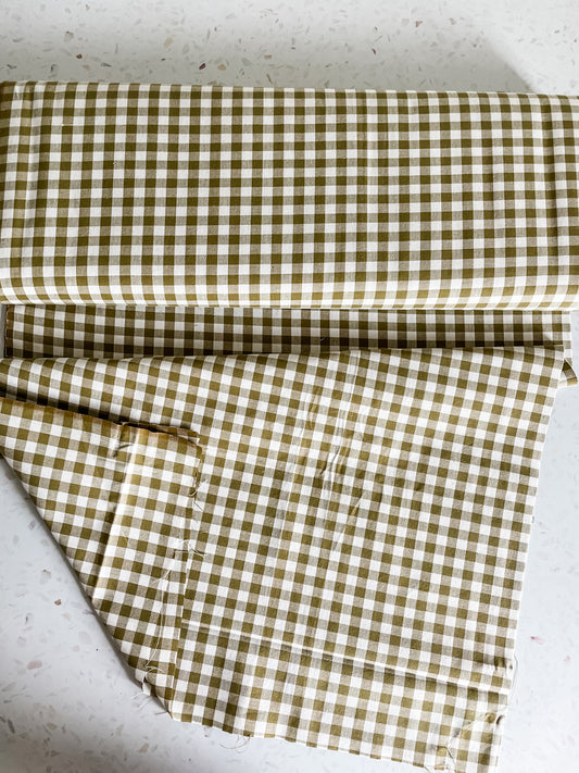 Fableism Camp Gingham – Moss