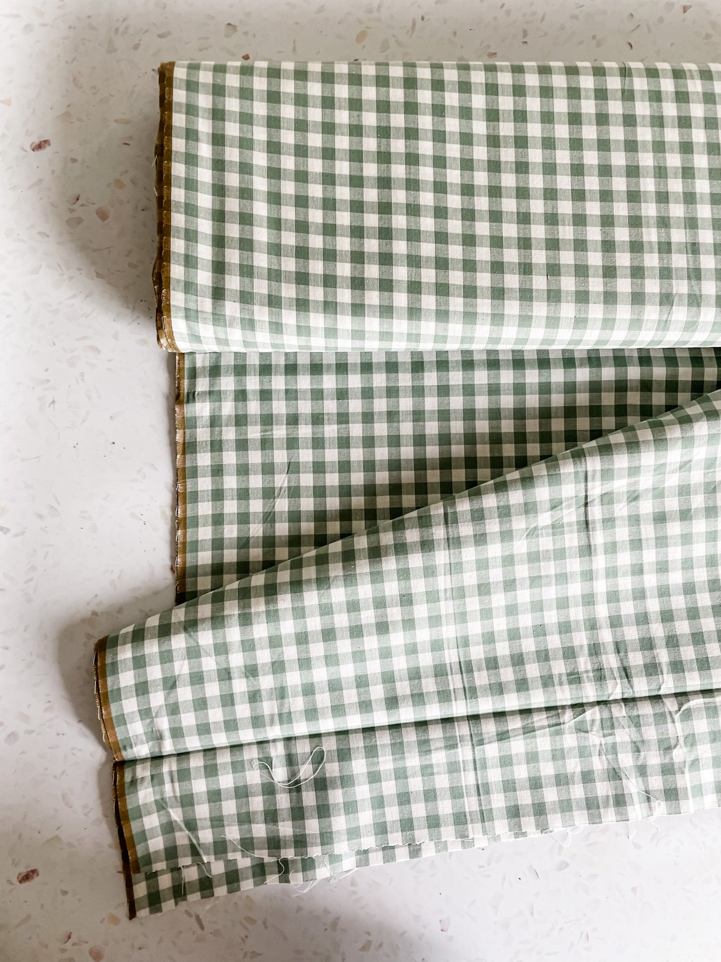 Fableism Camp Gingham – Scout Green