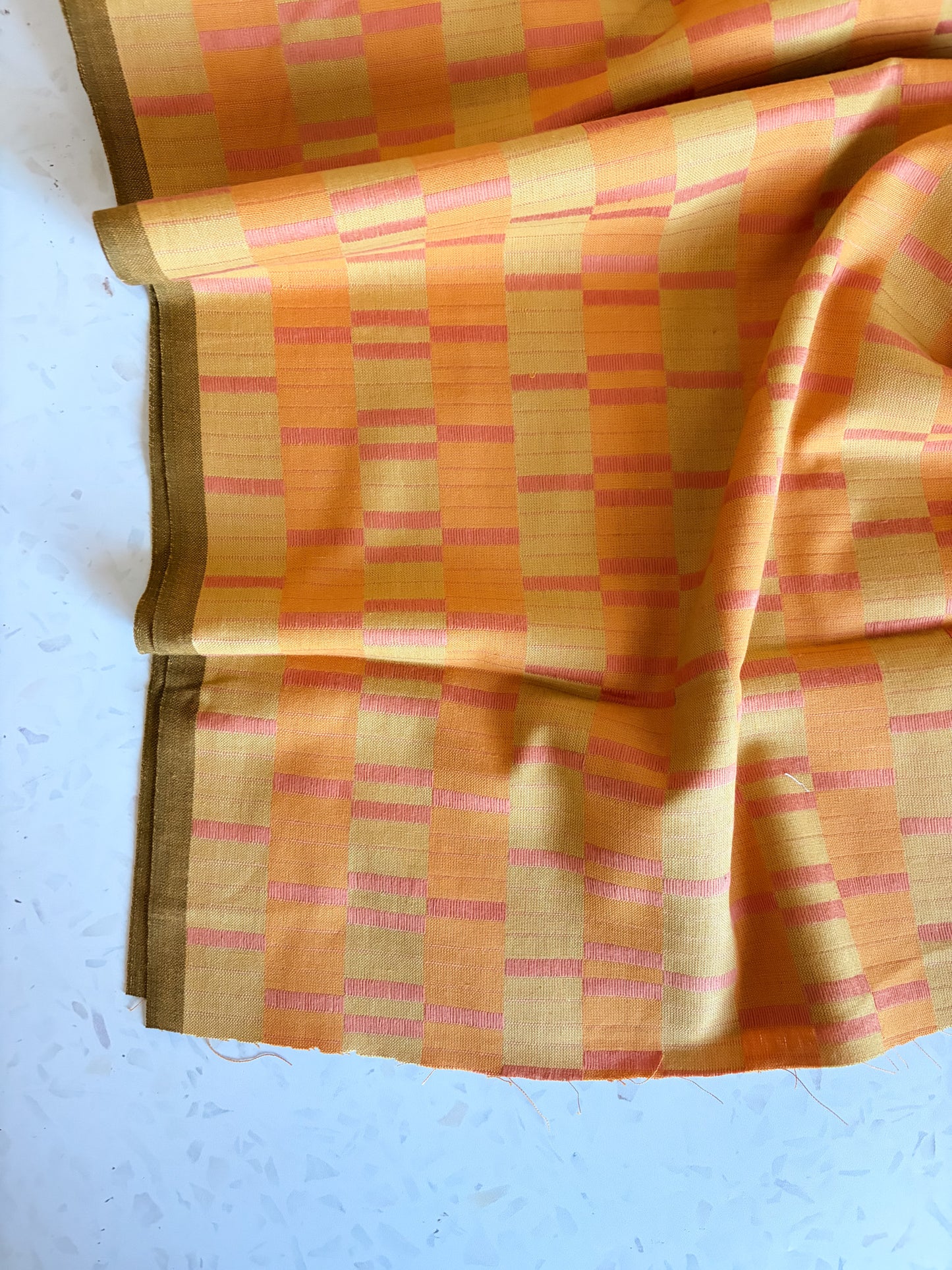 Fableism Lucky Loom – Southwest Stripe in Mango