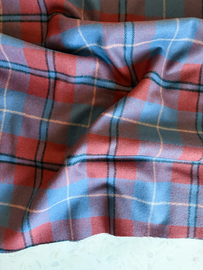 Tahoe Flannel in Dusty Blue