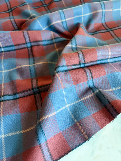 Tahoe Flannel in Dusty Blue