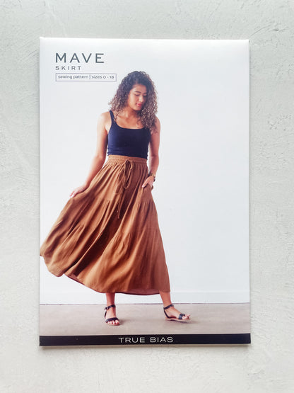 Mave Skirt by True Bias | Printed Pattern