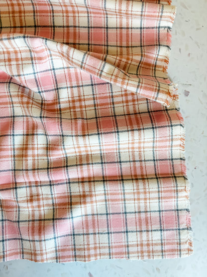Mammoth Junior Flannel in Peach Harvest