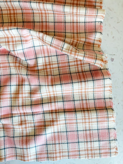 Mammoth Junior Flannel in Peach Harvest
