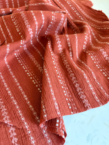 Athena Gauze in Sienna