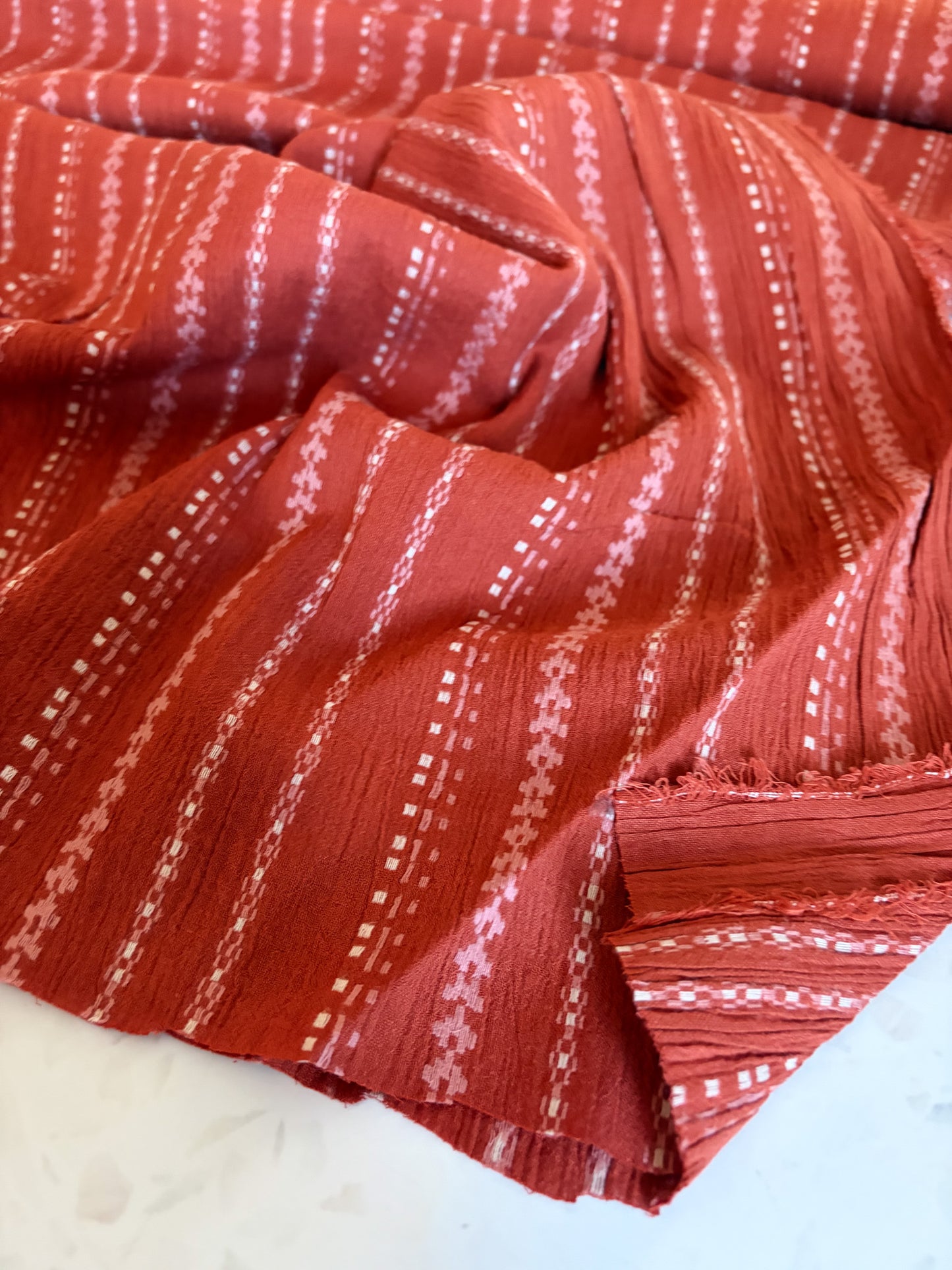 Athena Gauze in Sienna