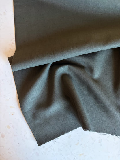 Brussels Washer Linen Blend in Kelp