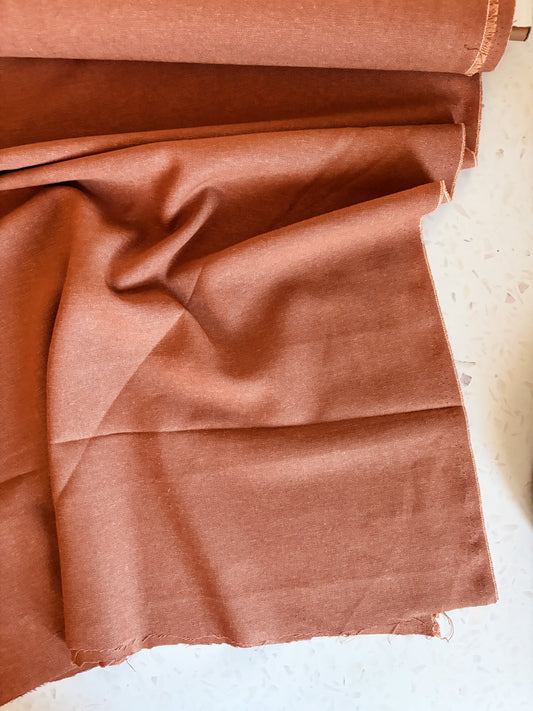 Brussels Washer Linen Blend in Acorn