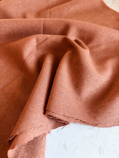 Brussels Washer Linen Blend in Acorn