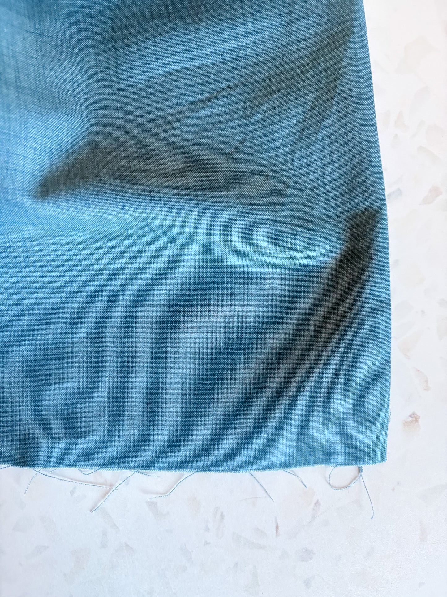 French General Solids in Woad Blue