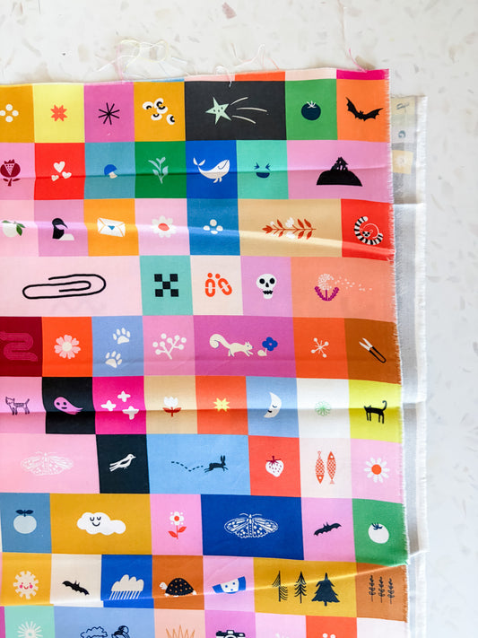 Selvedge Magic Icons in Multicolor