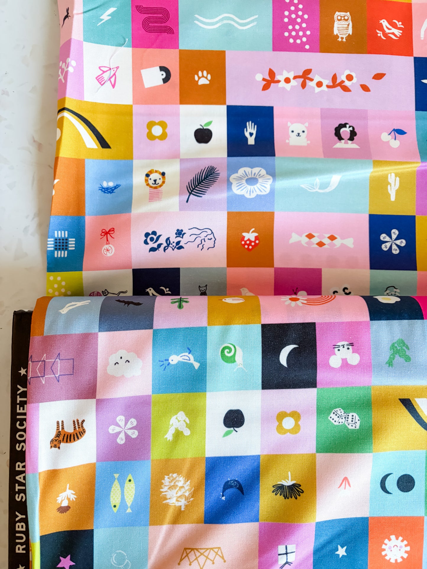 Selvedge Magic Icons in Multicolor