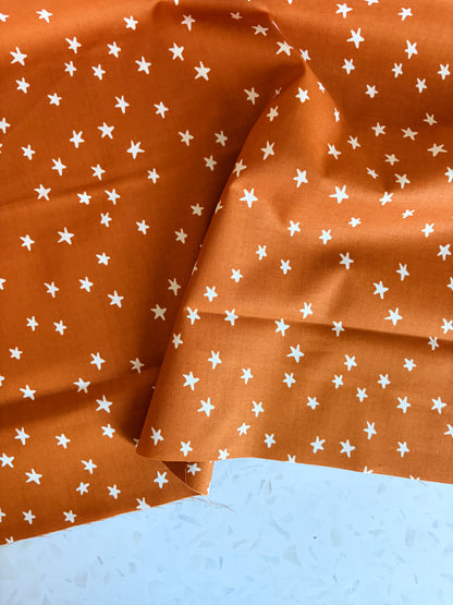 Ruby Star Society Starry Quilting Cotton in Saddle