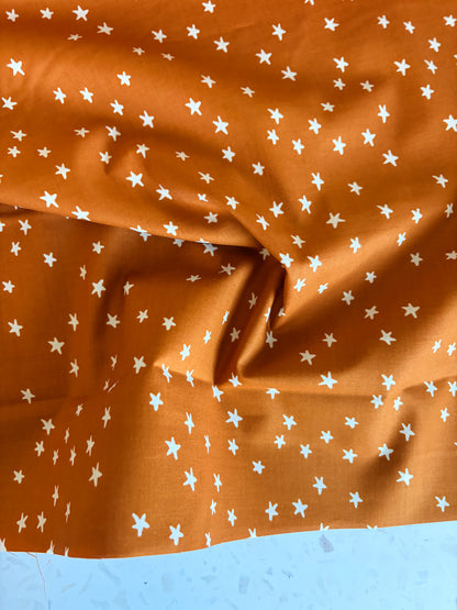Ruby Star Society Starry Quilting Cotton in Saddle