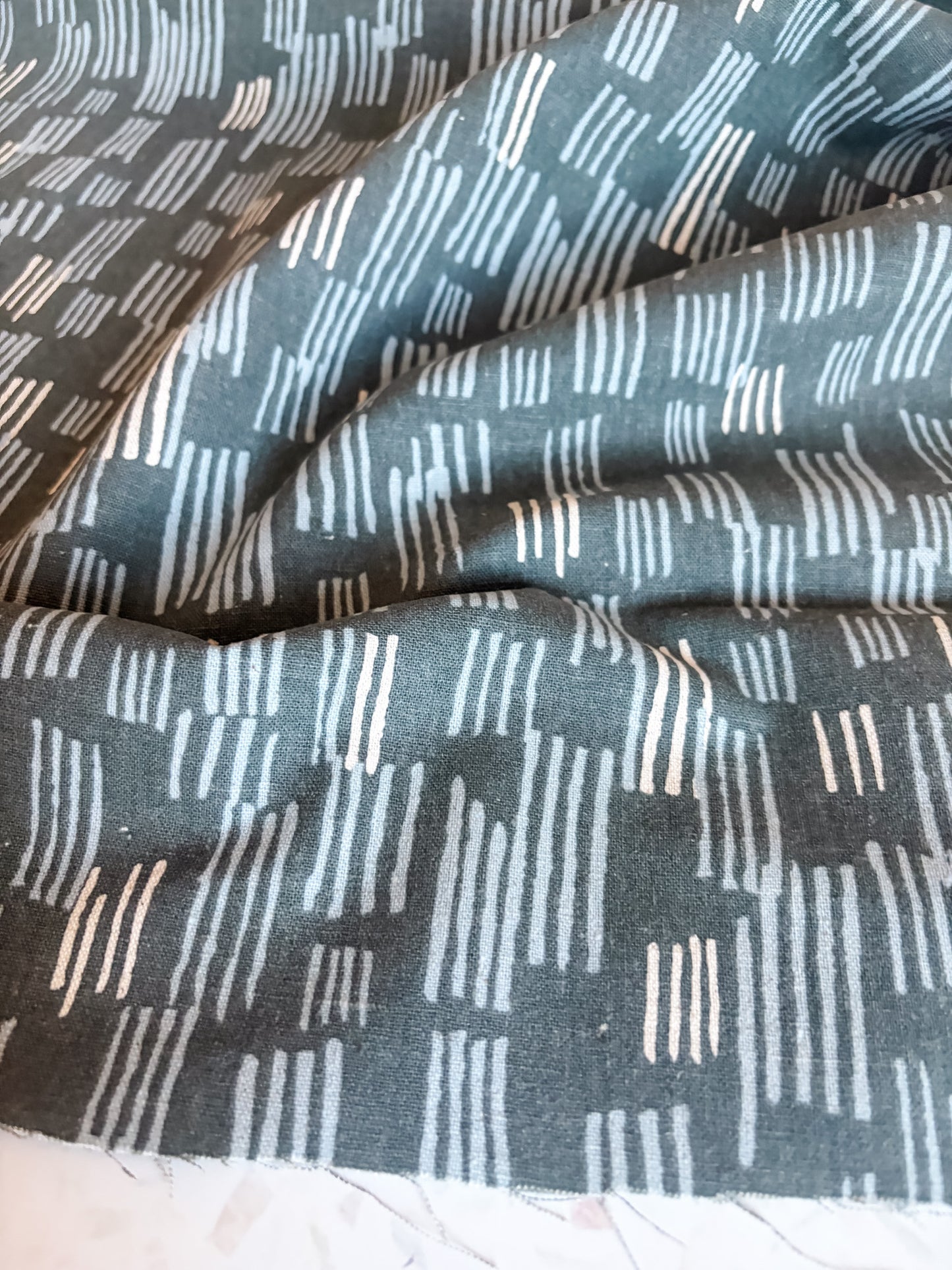 Orchard Run Cotton/Flax Blend in Grey