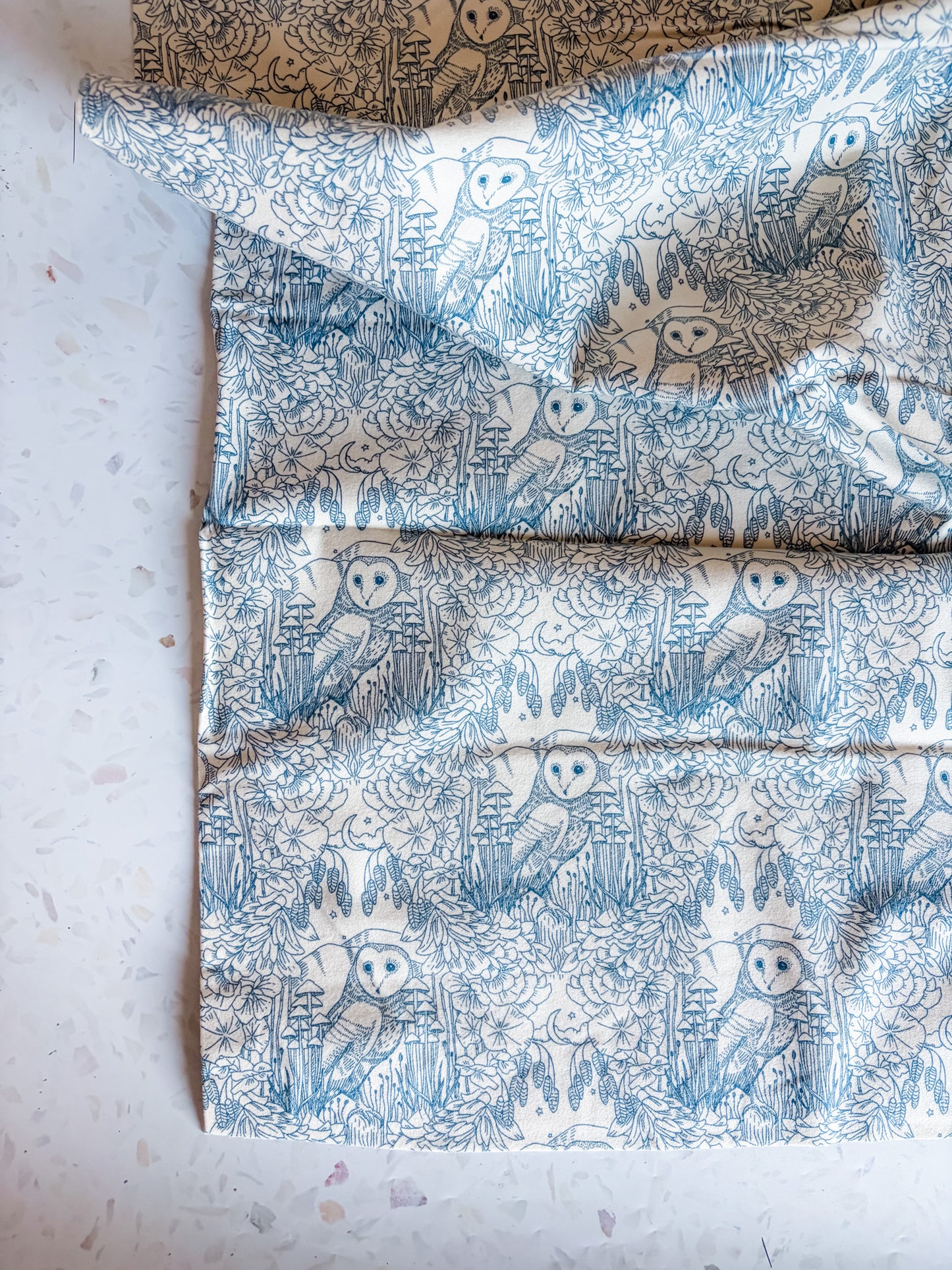 Coyote Hill Moonlit Guardian Sky Flannel