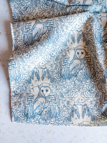 Coyote Hill Moonlit Guardian Sky Flannel