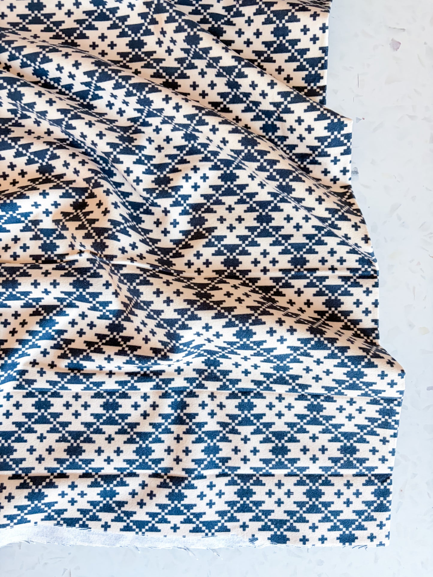 Tight Knit Kin Flannel Fabric