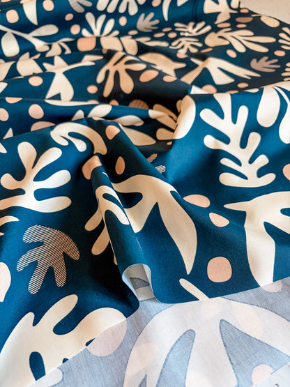 Boho Birds Wide Back Cotton Fabric