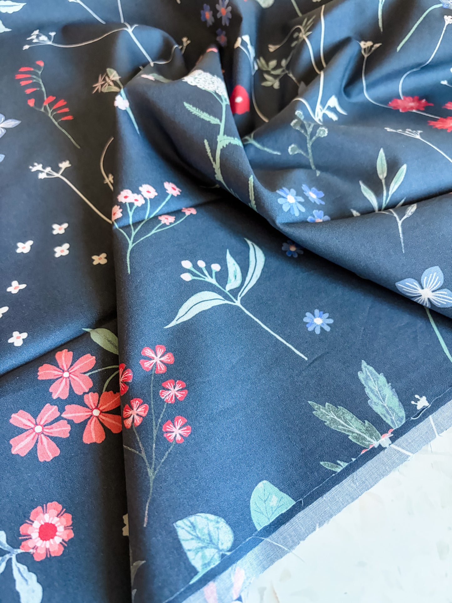 Gaudi's Garden Wide Back Cotton Fabric