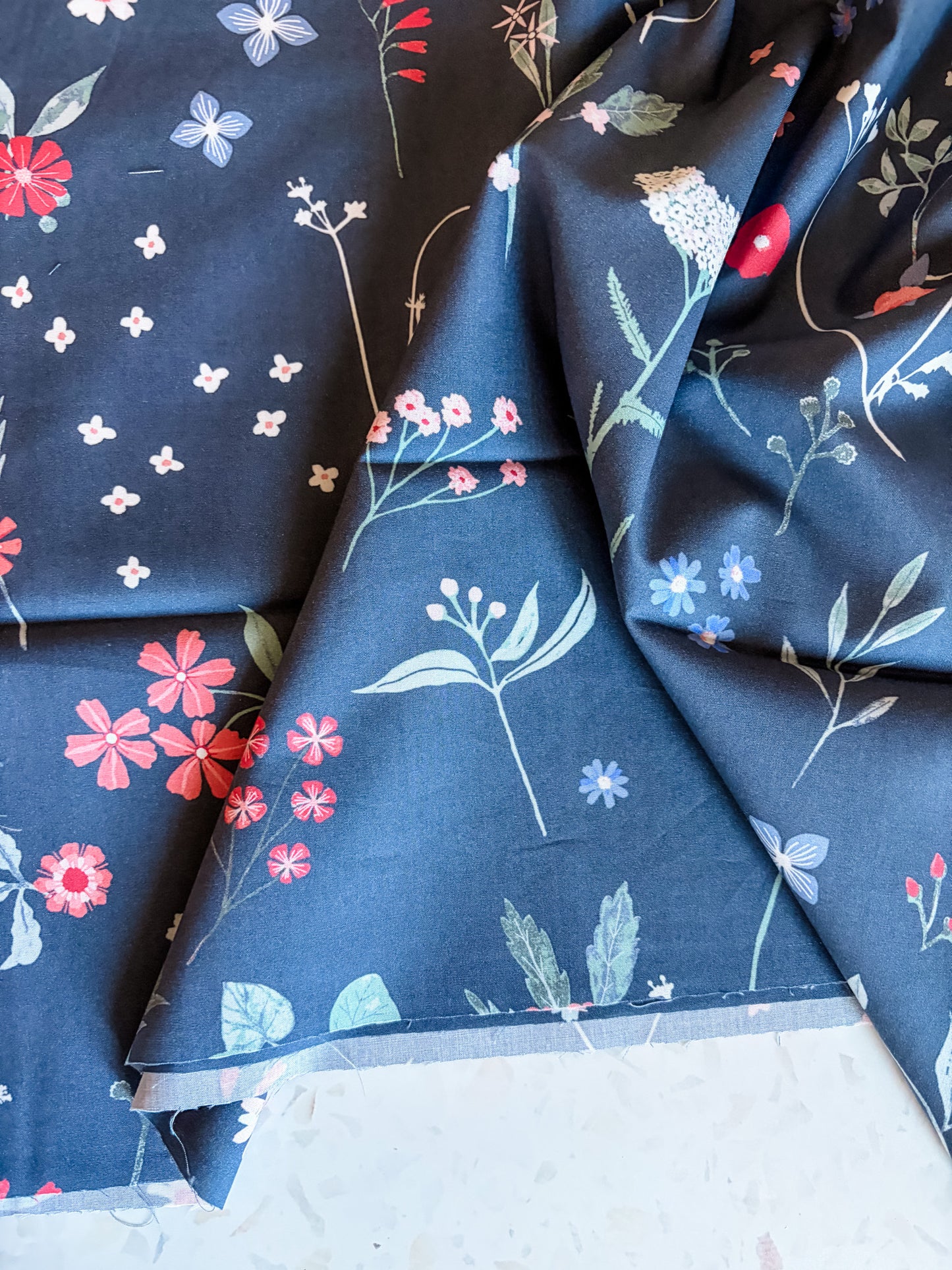 Gaudi's Garden Wide Back Cotton Fabric