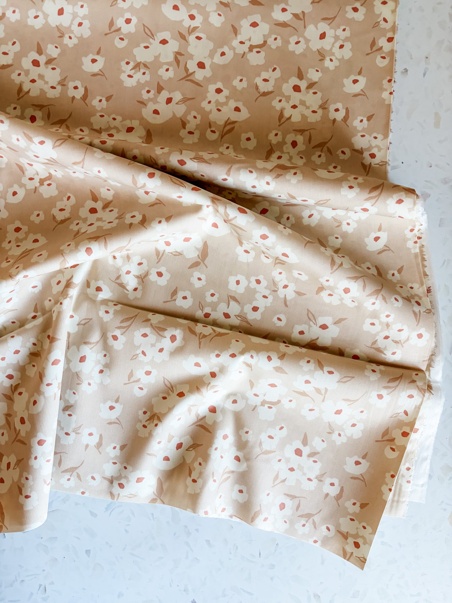 Spring Daisies Wide Back Quilting Cotton Fabric