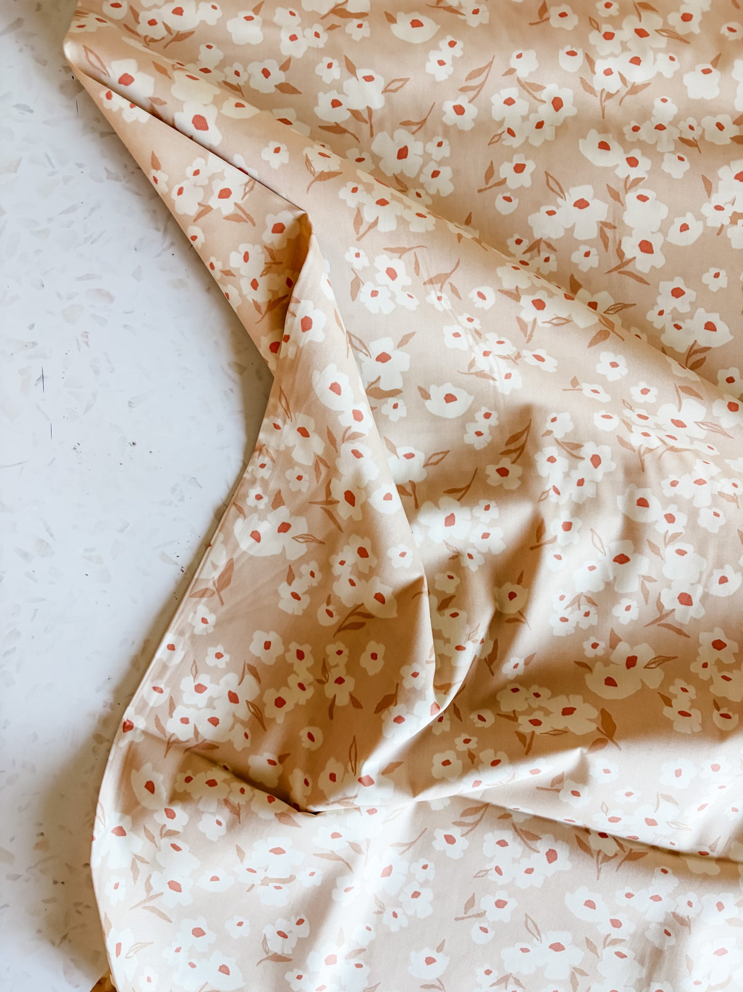 Spring Daisies Wide Back Quilting Cotton Fabric