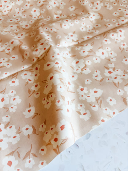 Spring Daisies Wide Back Quilting Cotton Fabric