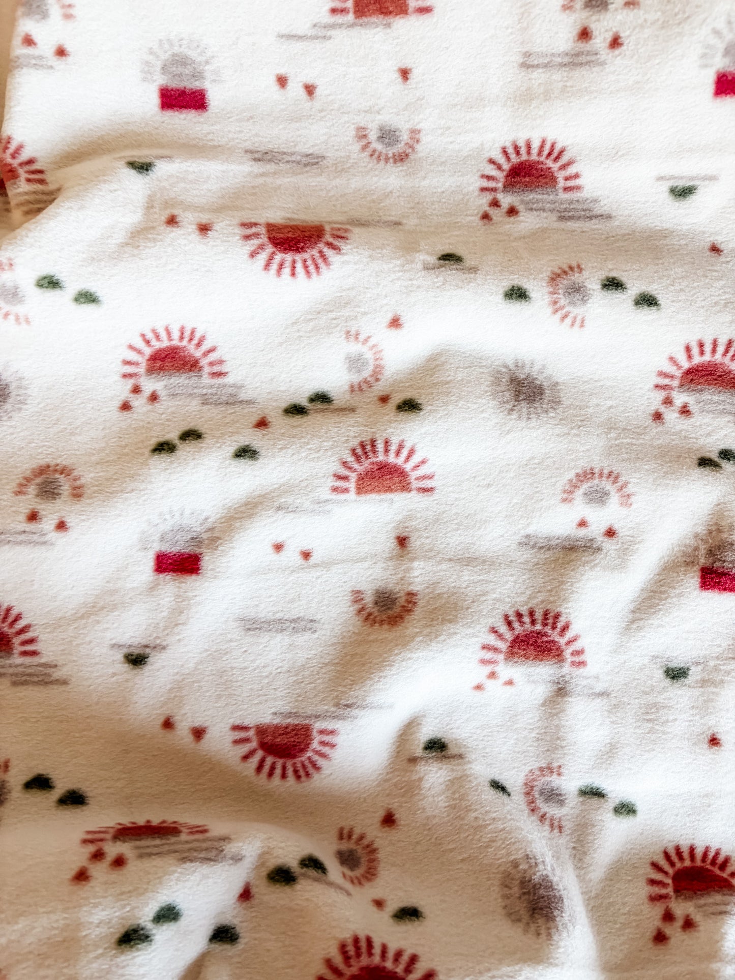 Desert Sunset Fleece Fabric