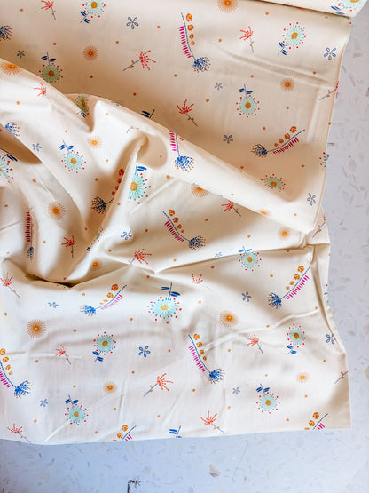 Floral Threads Cotton Fabric