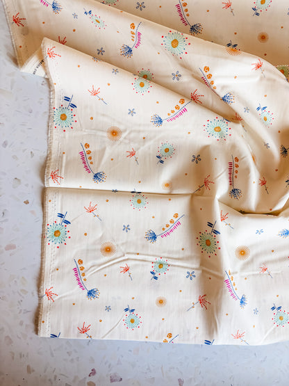 Floral Threads Cotton Fabric