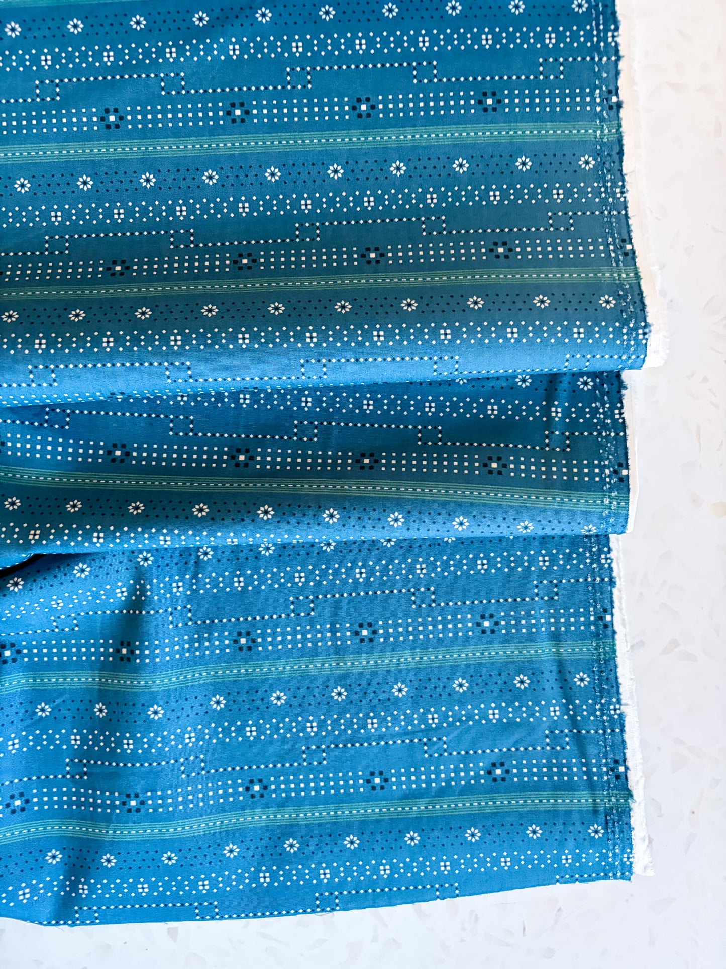 Denim Bandana Bound 2.5" Cotton Binding Fabric