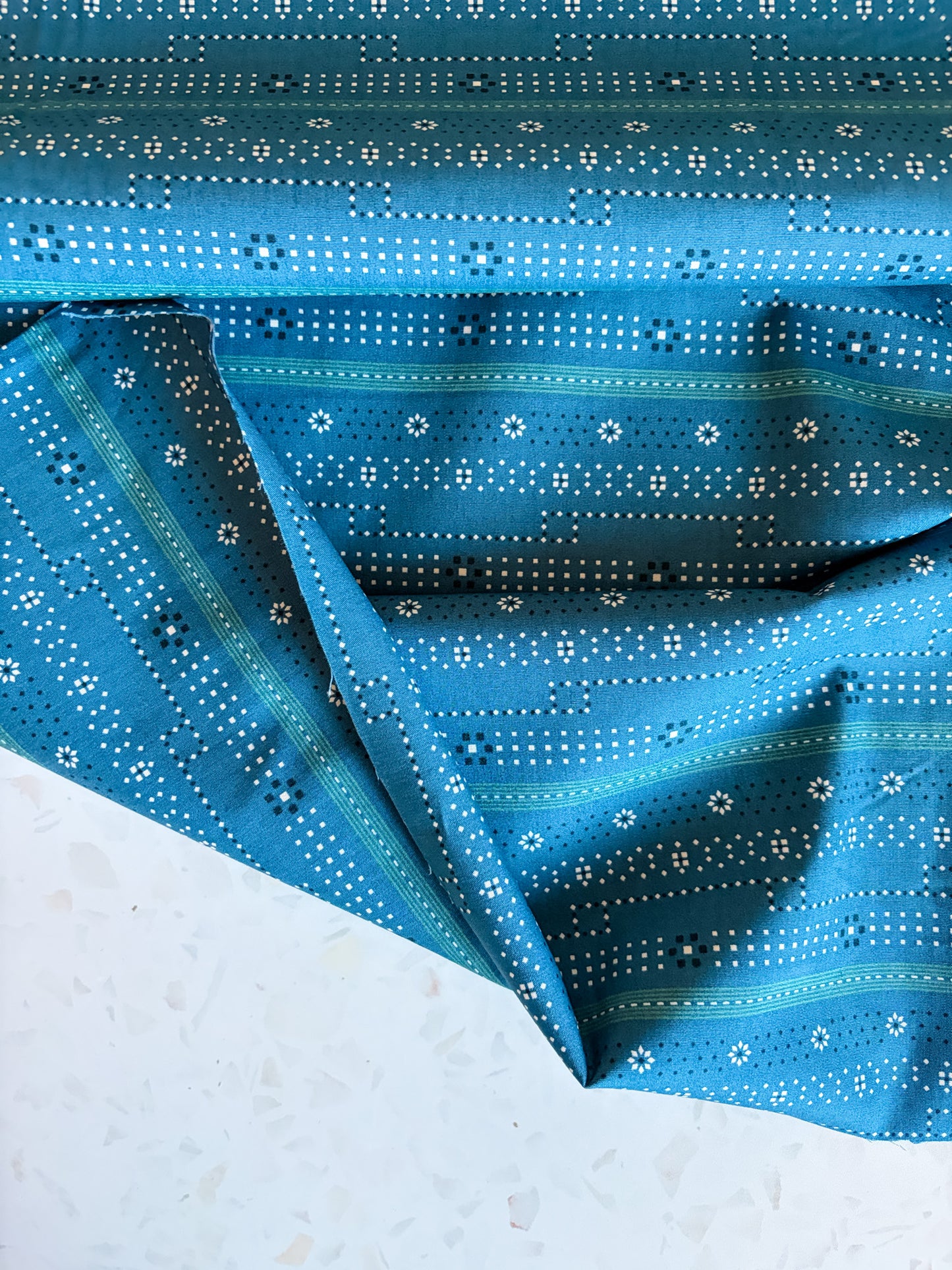 Denim Bandana Bound 2.5" Cotton Binding Fabric