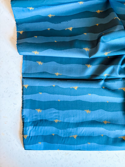 Coyote Hill Torn Hills Dusk Cotton Fabric