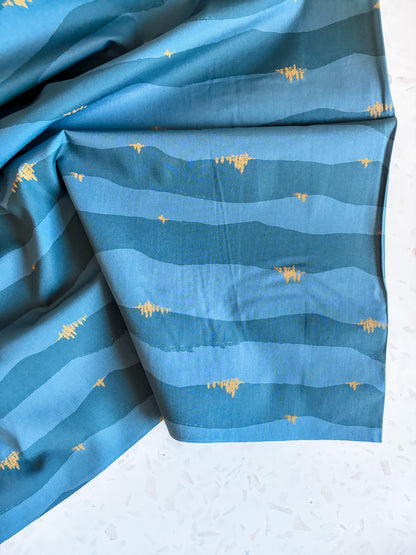 Coyote Hill Torn Hills Dusk Cotton Fabric