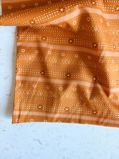Amber Bandana Bound 2.5" Binding Fabric in Amber