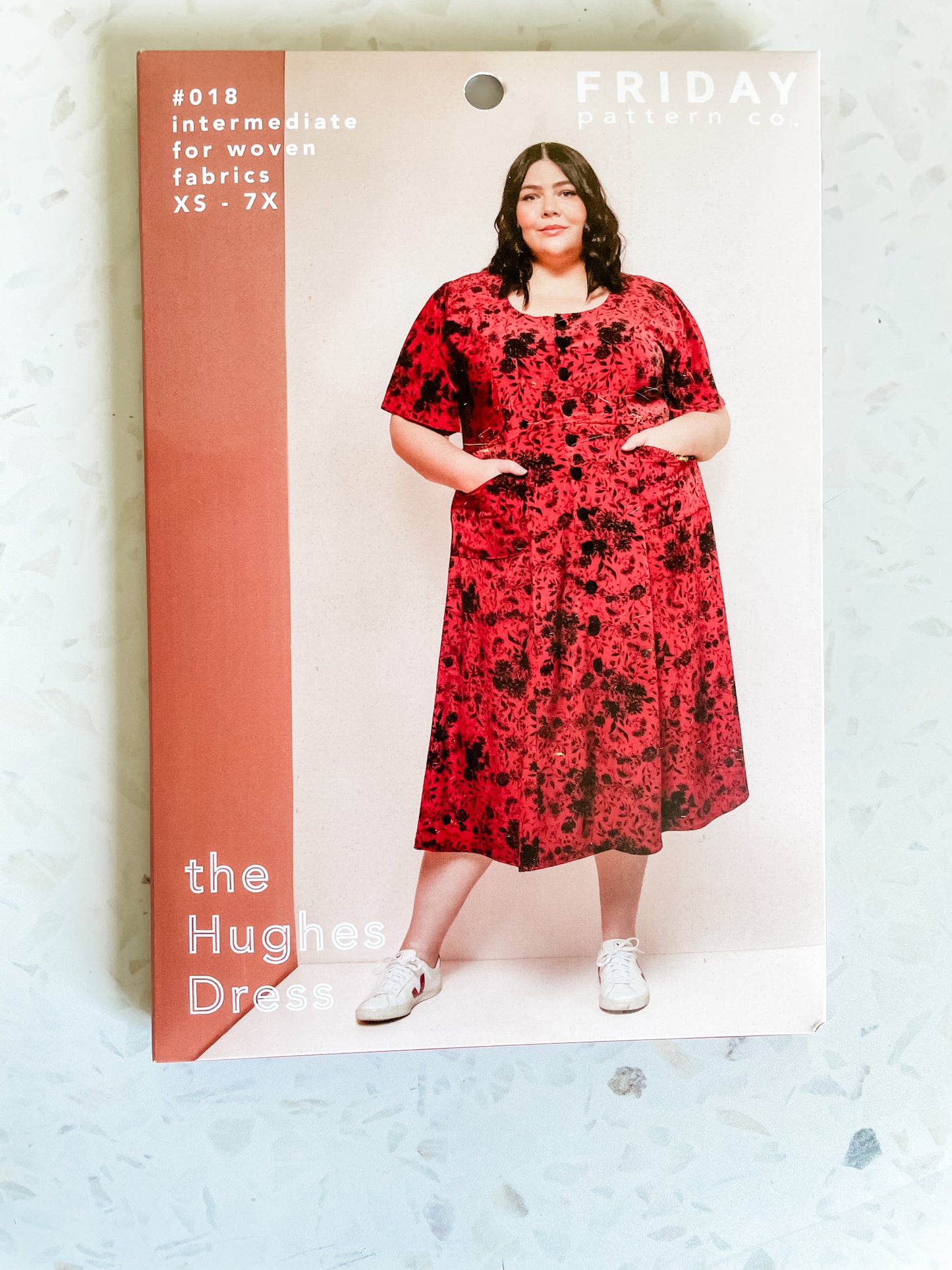 Hughes Dress by Friday Pattern Co. | Printed Pattern