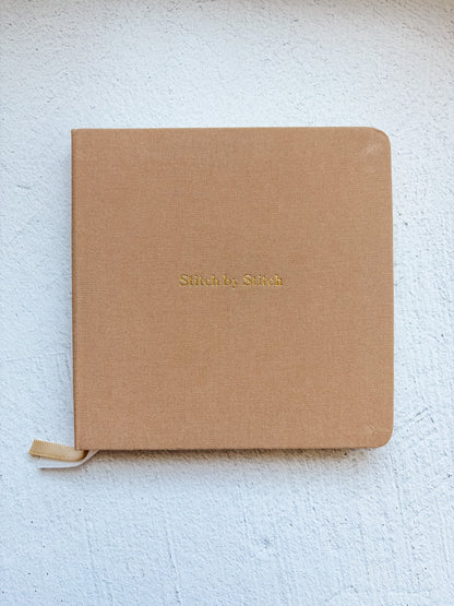 Stitch by Stitch Notebook in Sand