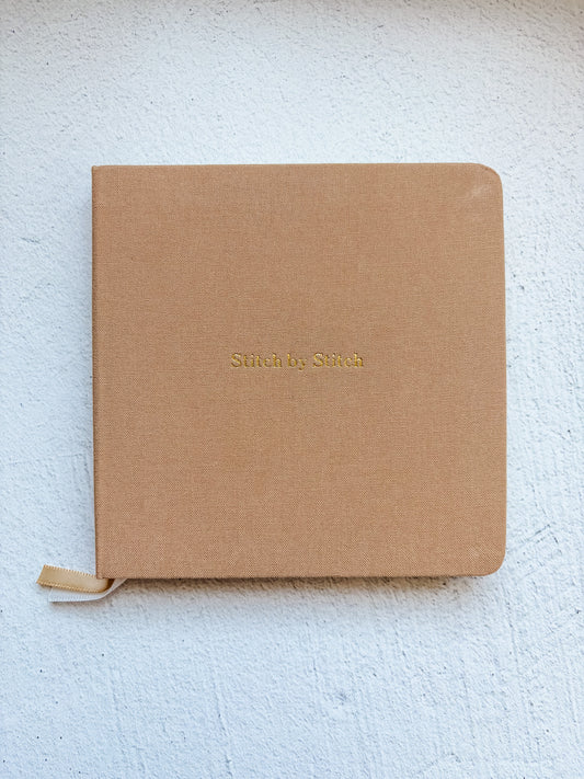 Stitch by Stitch Notebook in Sand