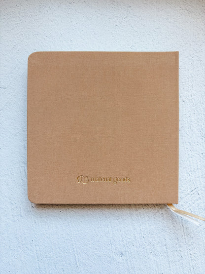 Stitch by Stitch Notebook in Sand