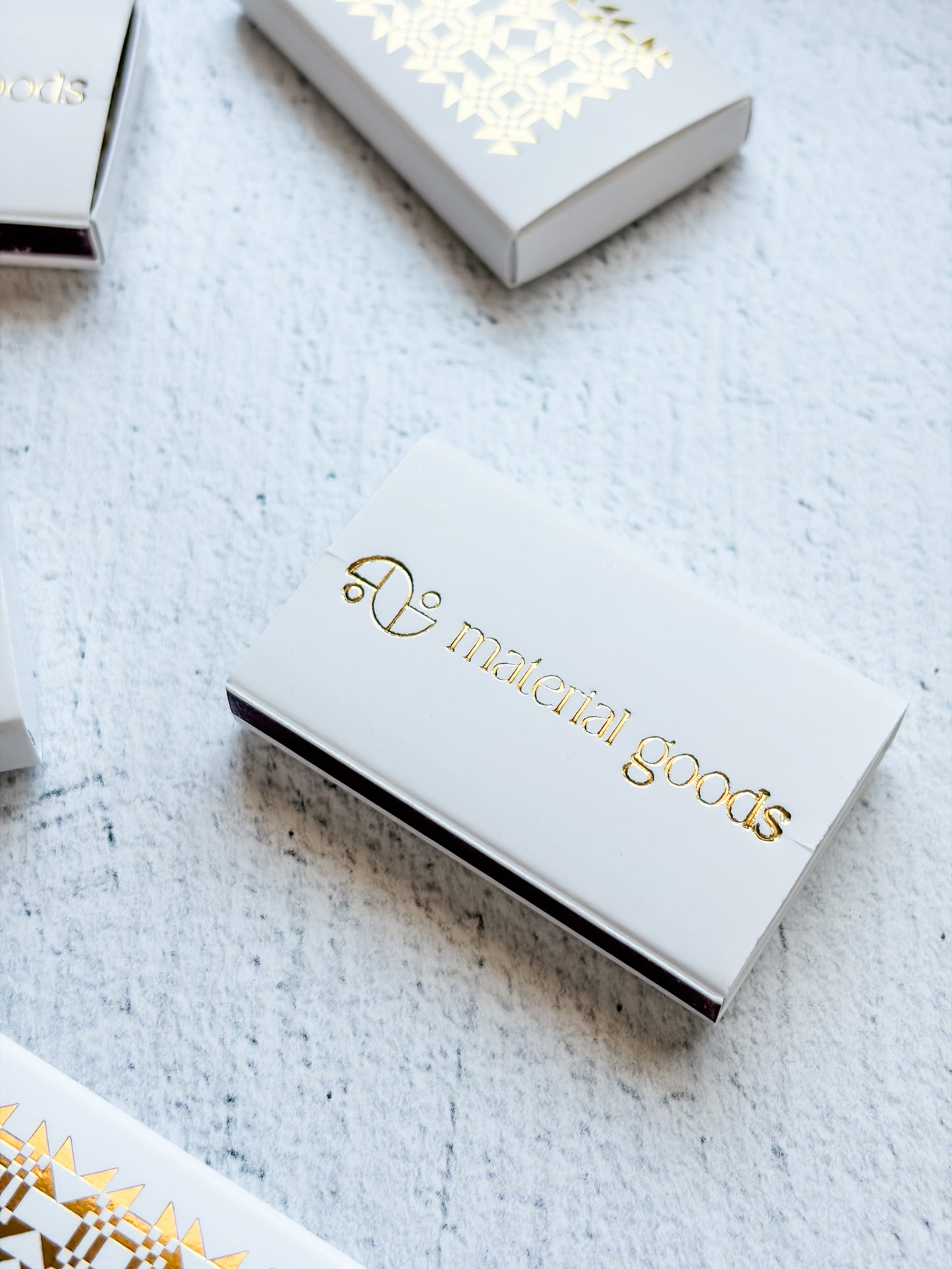 Material Goods Quilty Matchboxes