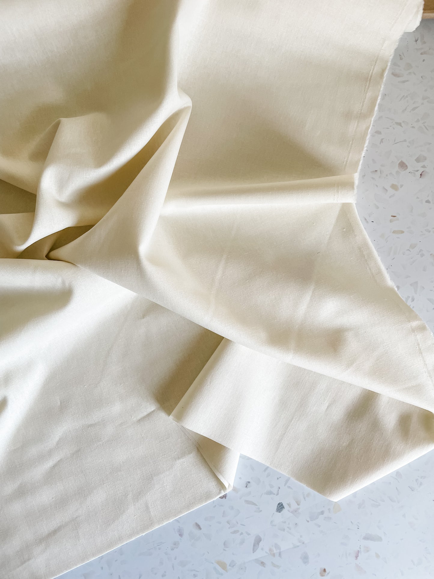 Essex Linen Wide – Ivory