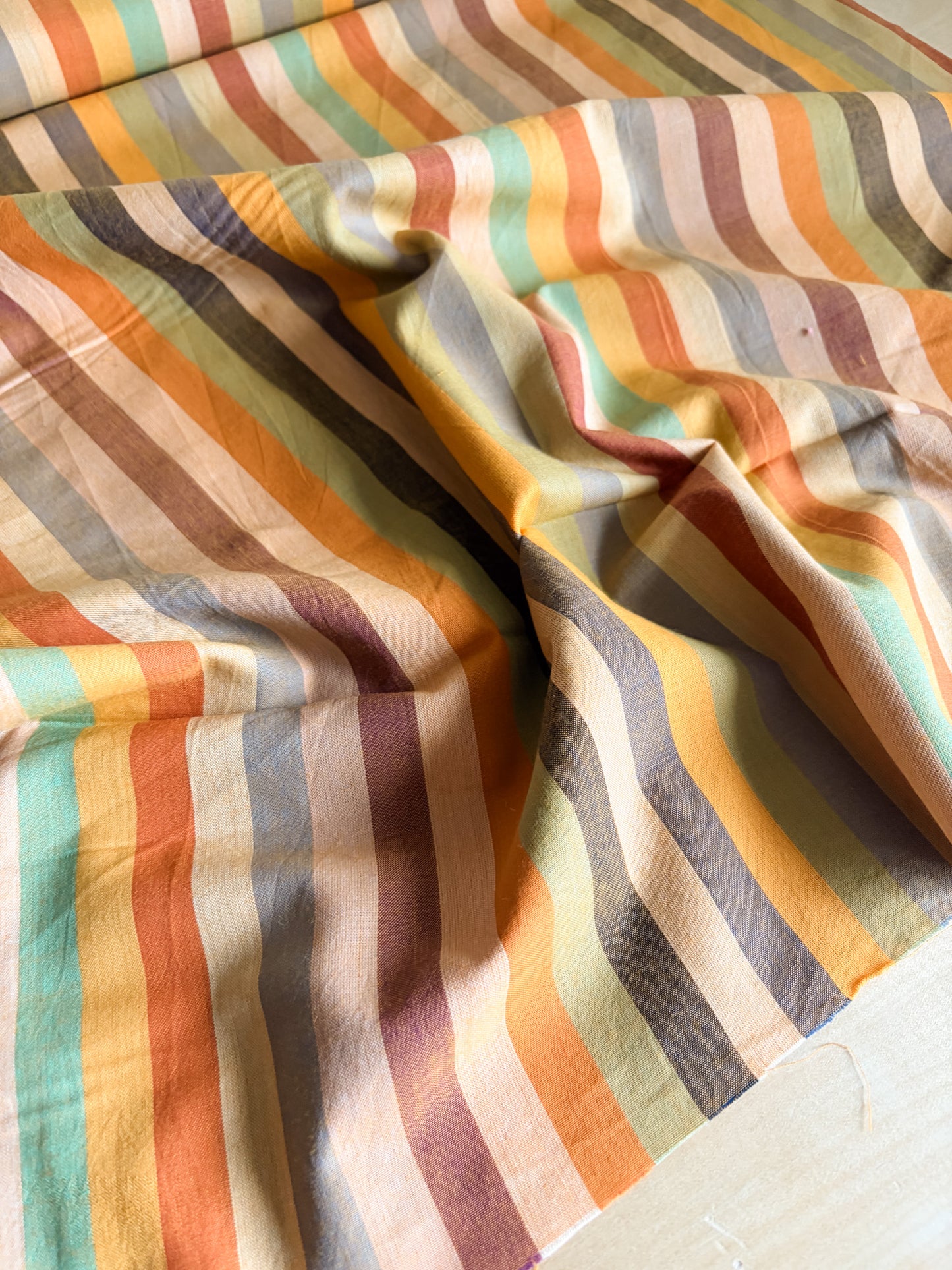 PREORDER – Kaffe Fassett Woven Stripes – Broad Stripe in Gold