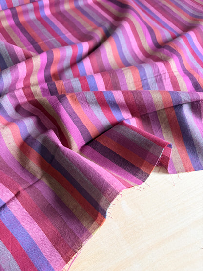 Kaffe Fassett Woven Stripes – Narrow Stripe in Wine