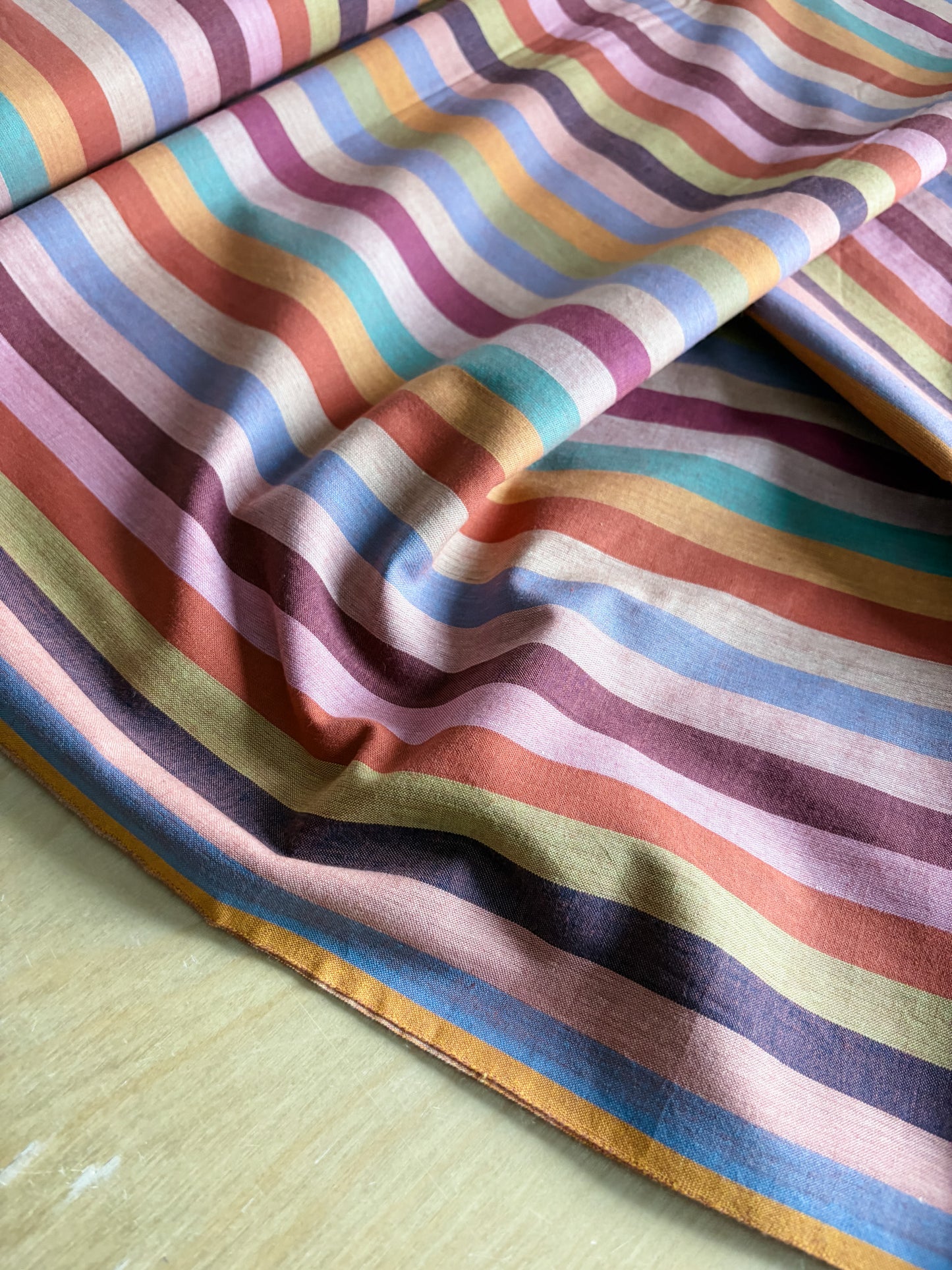 Kaffe Fassett Woven Stripes – Broad Stripe in Dusky