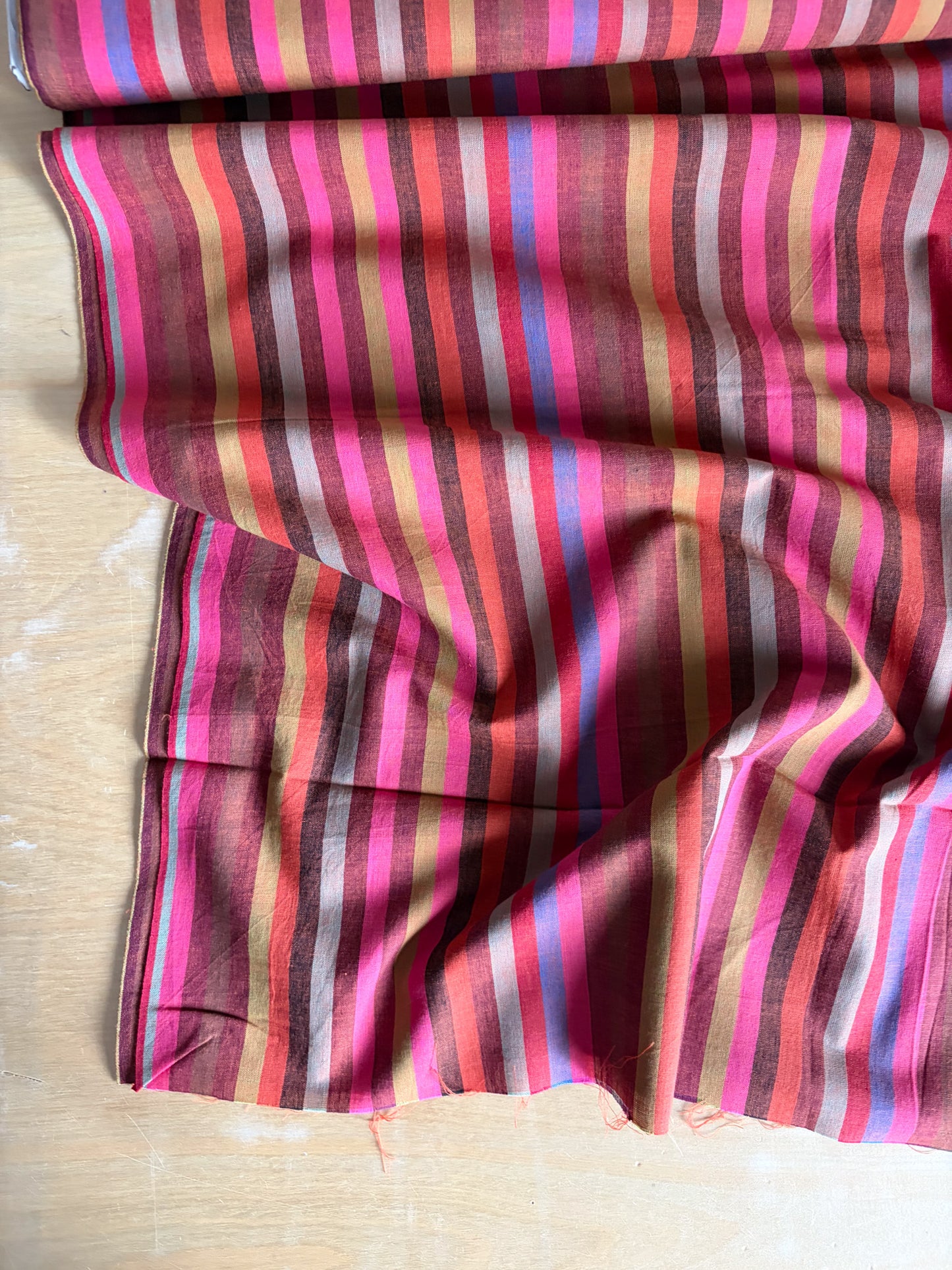 Kaffe Fassett Woven Stripes – Narrow Stripe in Tomato