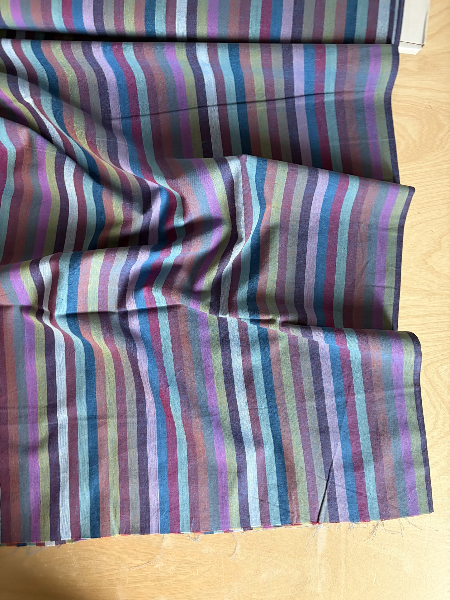 Kaffe Fassett Woven Stripes – Narrow Stripe in Blue