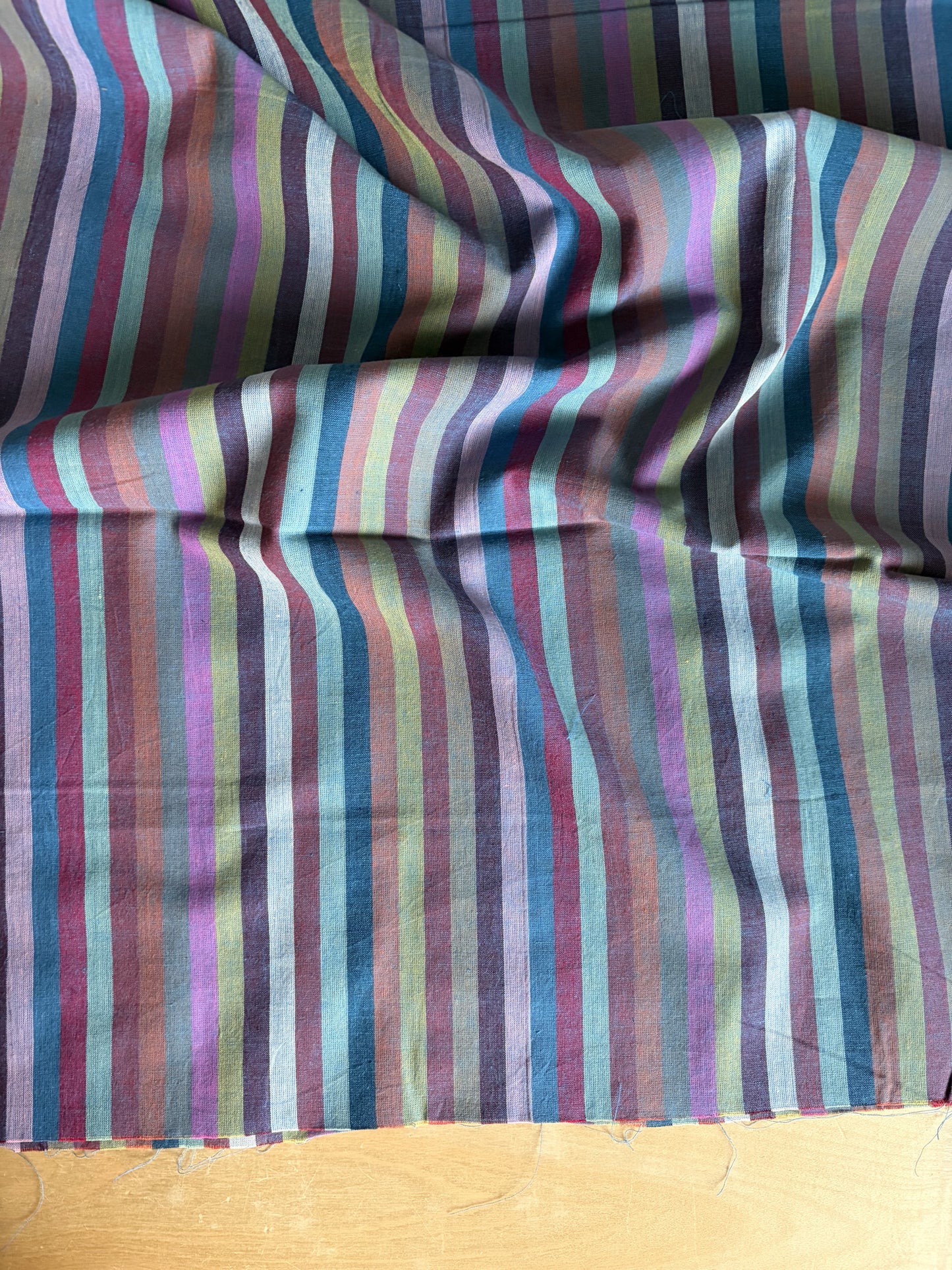 Kaffe Fassett Woven Stripes – Narrow Stripe in Blue