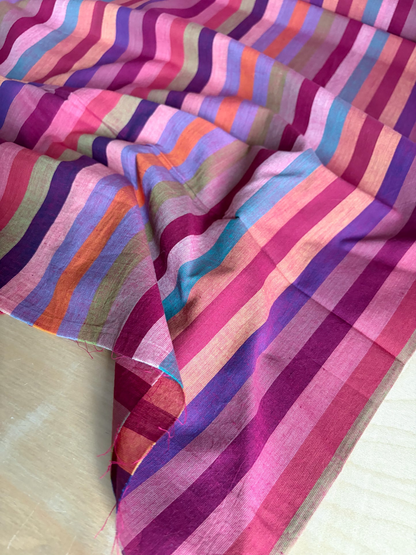 Kaffe Fassett Woven Stripes – Broad Stripe in Red